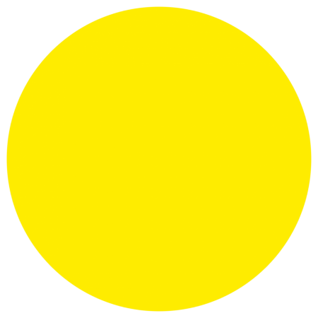 Т-2401 - Таблички на пластике безопасности «Жёлтый круг» (для слабовидящих)